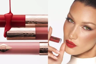 charlotte tilbury airbrush flawless lip blur bella hadid