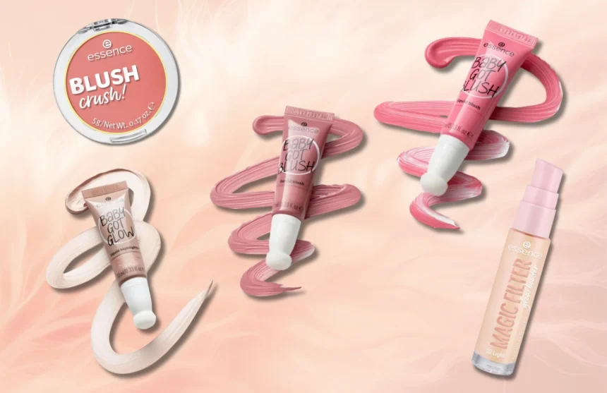 nowa kolekcja essence cosmetics 2024 baby got blush glow magic filter